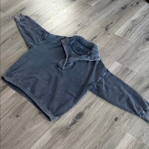 Aerie Women's Charcoal Pullover Sweatshirt